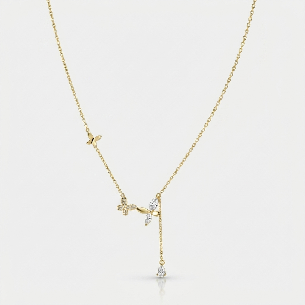 Elira Butterfly Grace Necklace