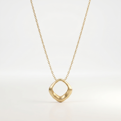 Organic Loop Chain Necklace