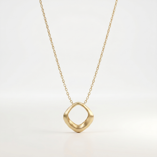 Organic Loop Chain Necklace