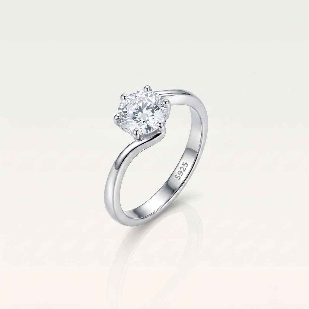 Eternal Solitaire Spark Ring