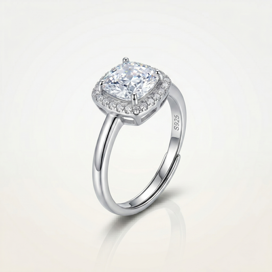 Luxe Cushion-Cut Ring