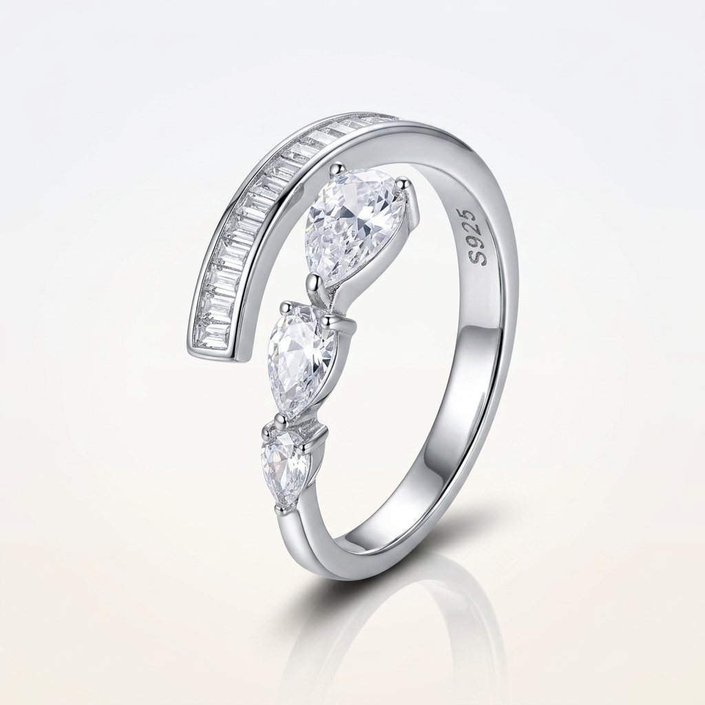 Aurora Curve Ring