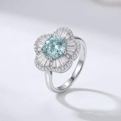 Bloom Aquamarine Ring