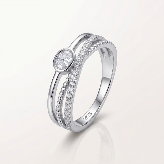 Grace Diamond Trio Ring Set