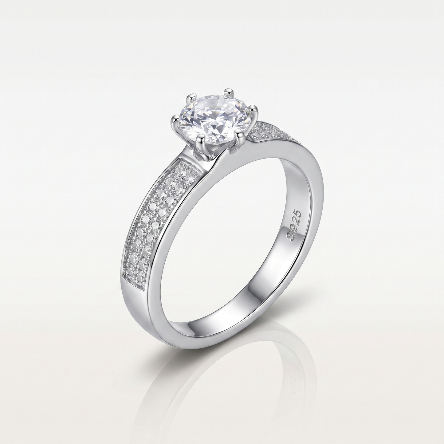 Eterna Brilliance Solitaire Ring