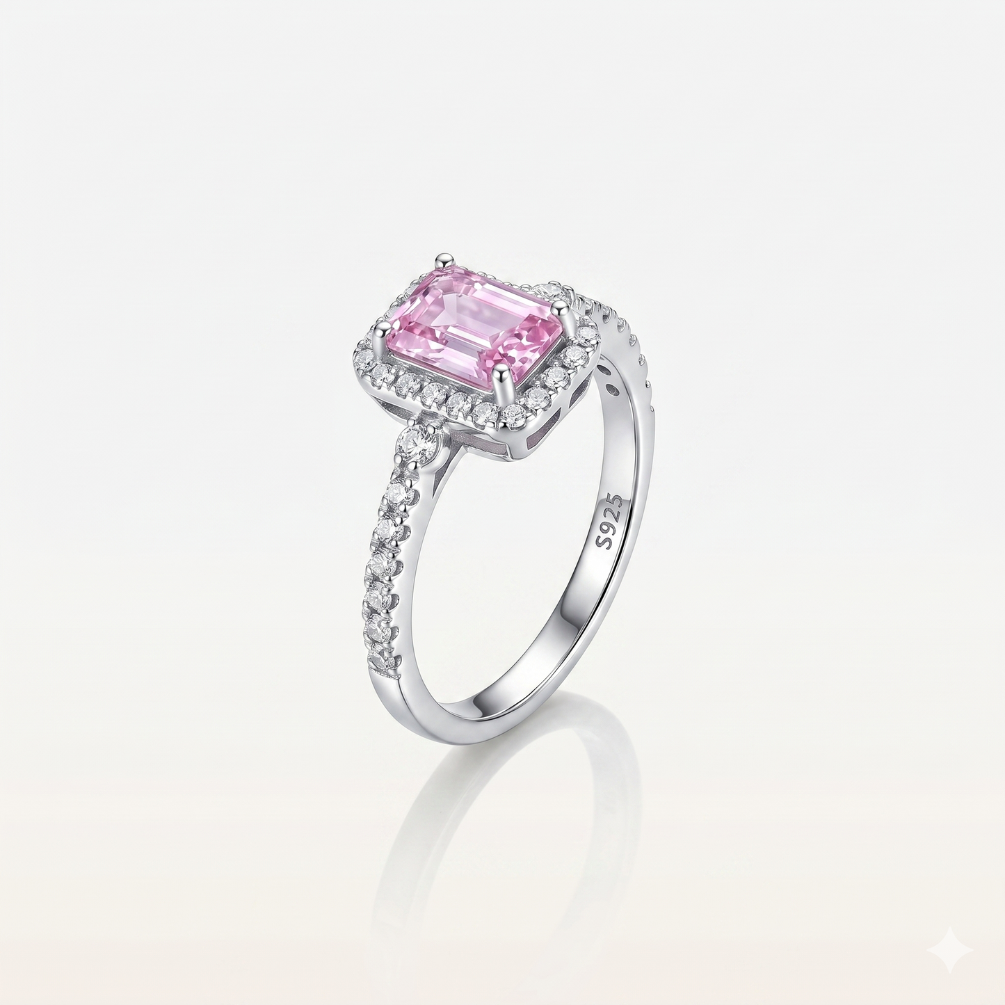 Orchid Gleam Radiant Grace Ring