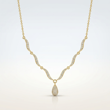 Glow Drop Elegance Necklace