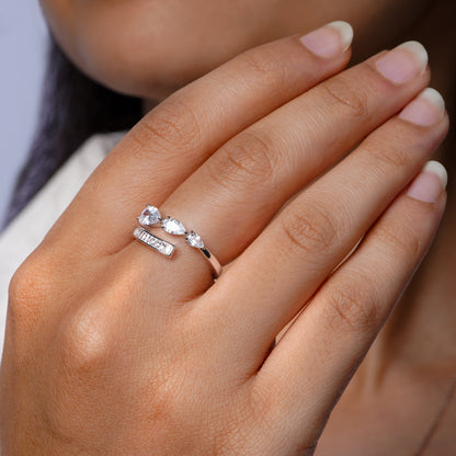 Aurora Curve Ring