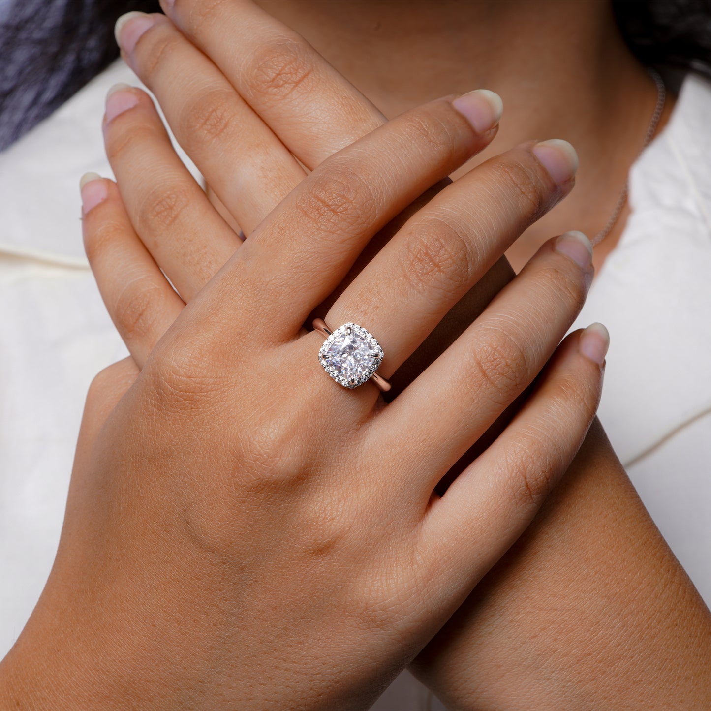 Luxe Cushion-Cut Ring