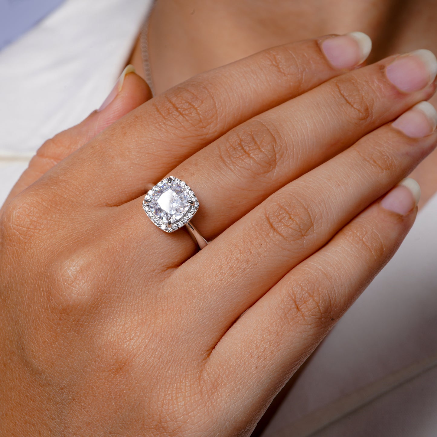 Luxe Cushion-Cut Ring