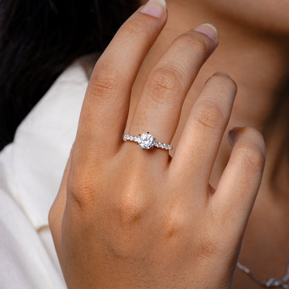 Celestia Solitaire Ring