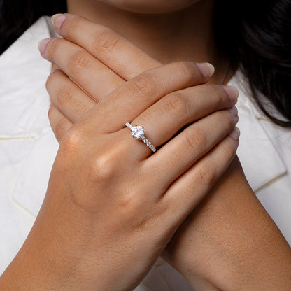 Celestia Solitaire Ring