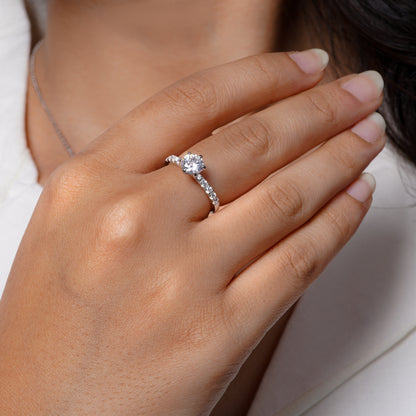 Celestia Solitaire Ring