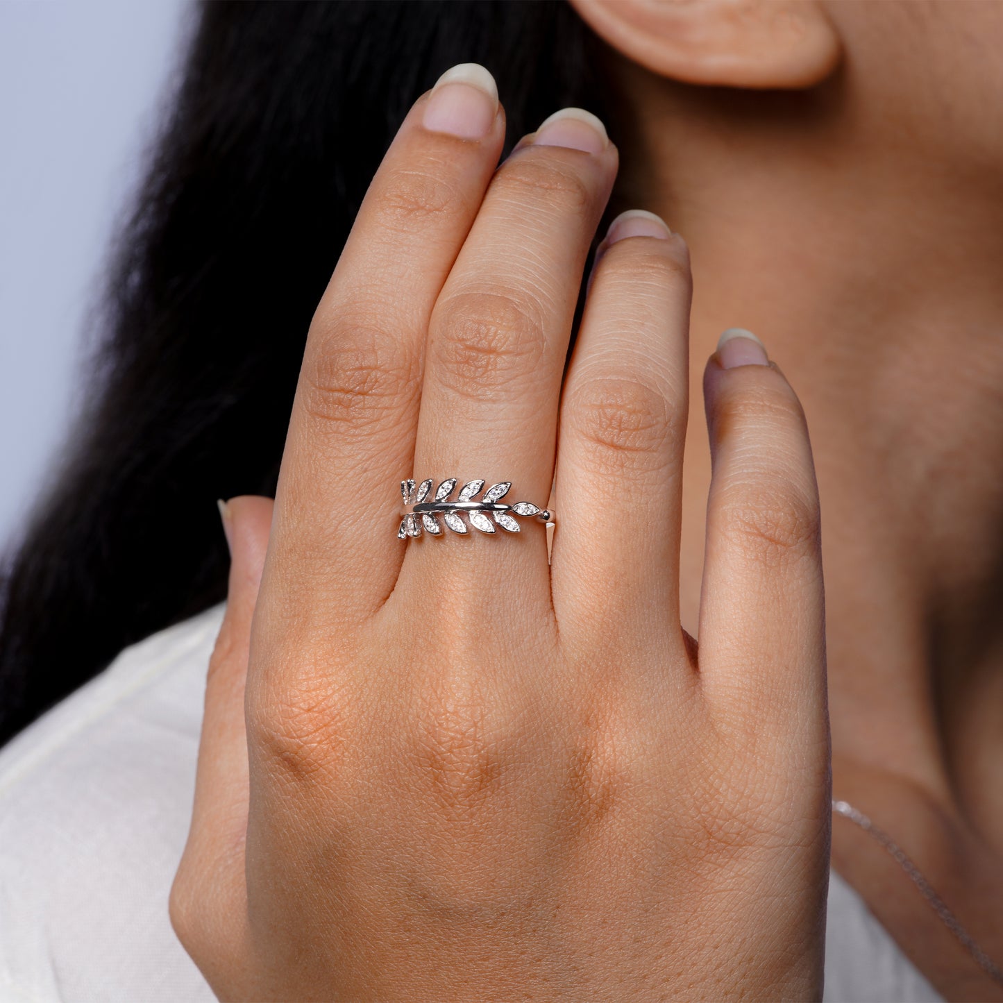 Elysian Leaf Ring