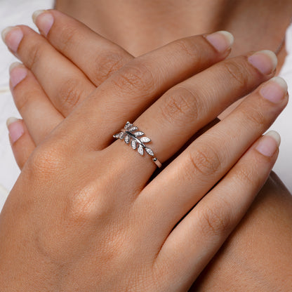 Elysian Leaf Ring
