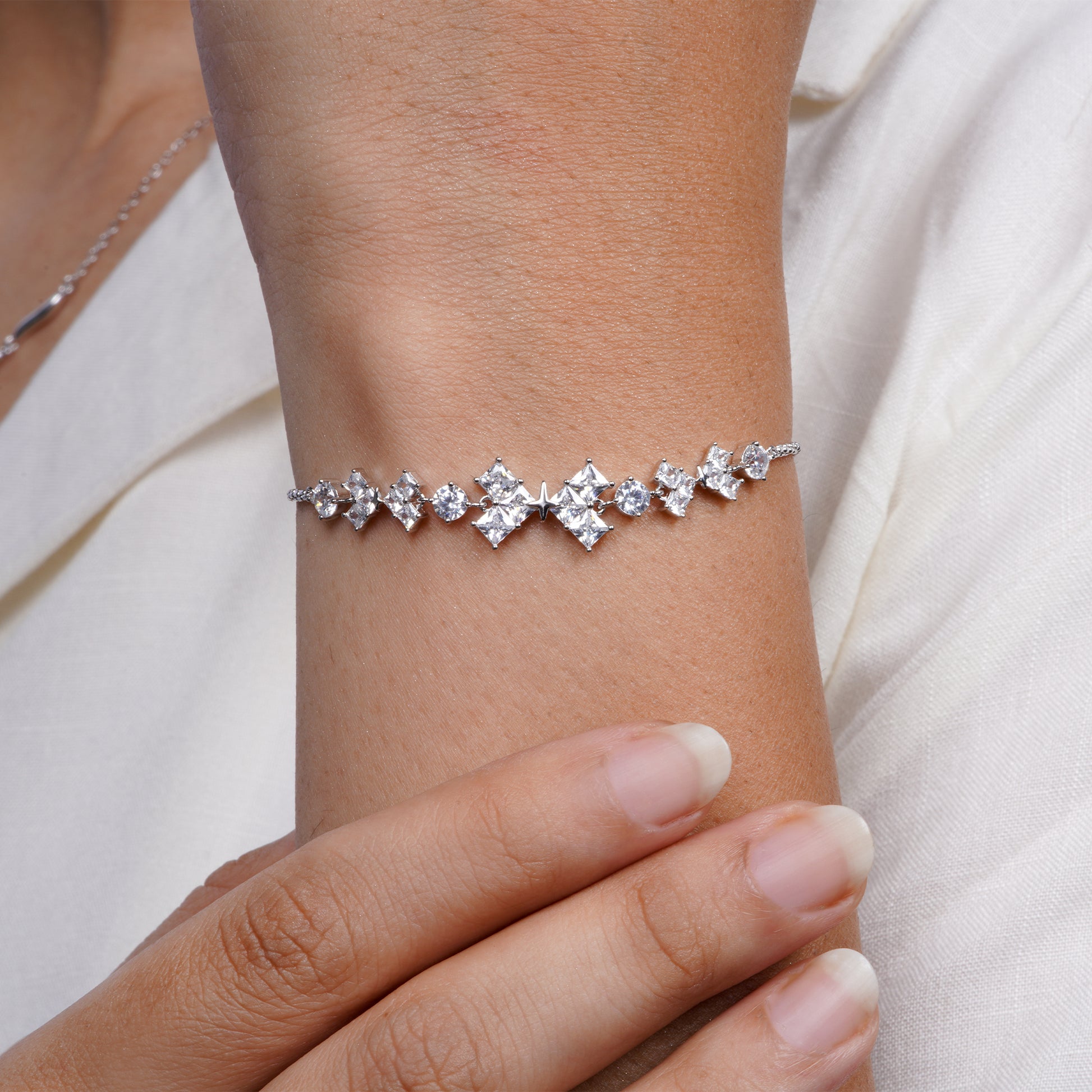 Celestial Charm Diamond Bracelet

