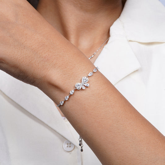 Radiant Bow Sparkle Bracelet
