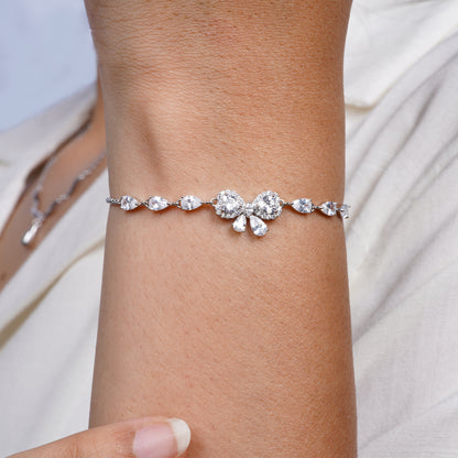 Radiant Bow Sparkle Bracelet