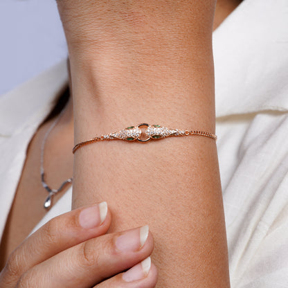 Eternal Bond Swan Bracelet

