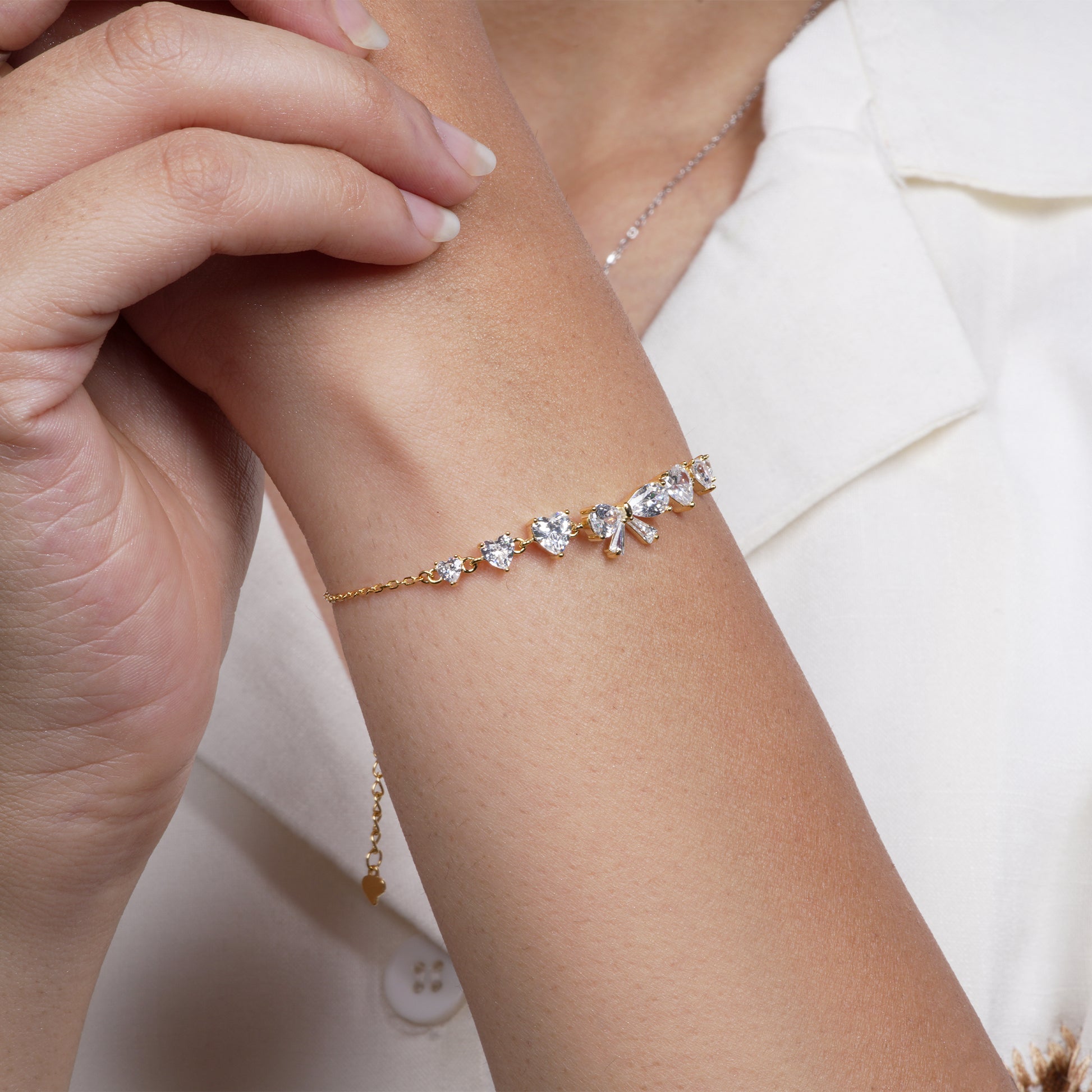 Aurelia CharmBow Bracelet

