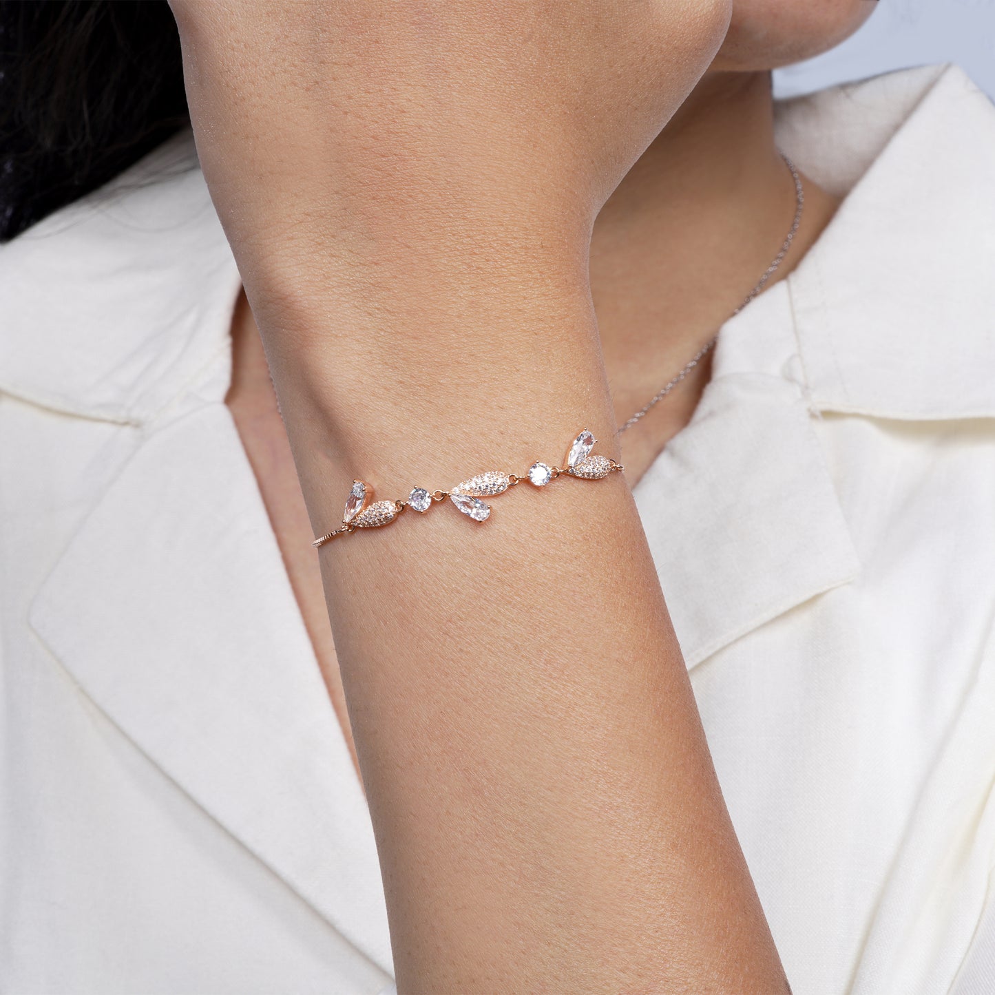 Whisper Leaf Bracelet
