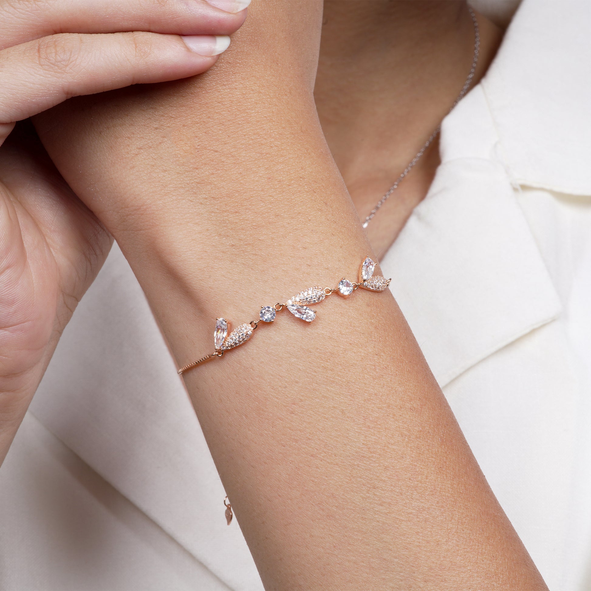 Whisper Leaf Bracelet

