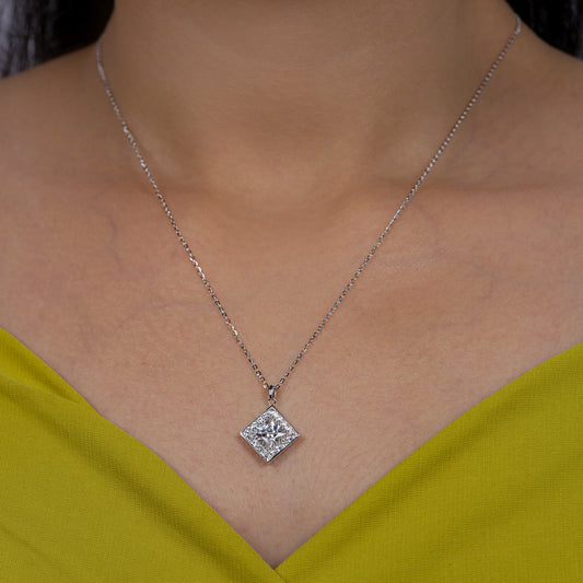 Regal Square Radiance Necklace