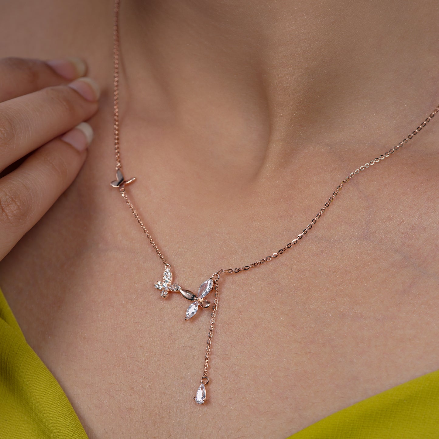 Elira Butterfly Grace Necklace