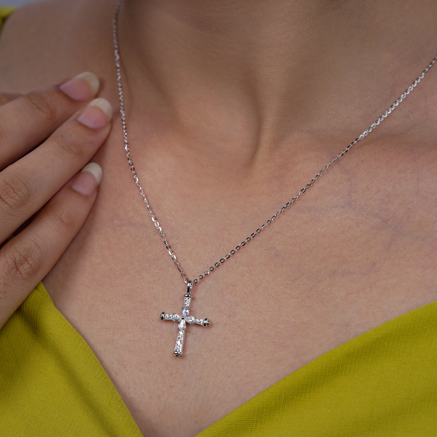 Divine Grace Cross Necklace