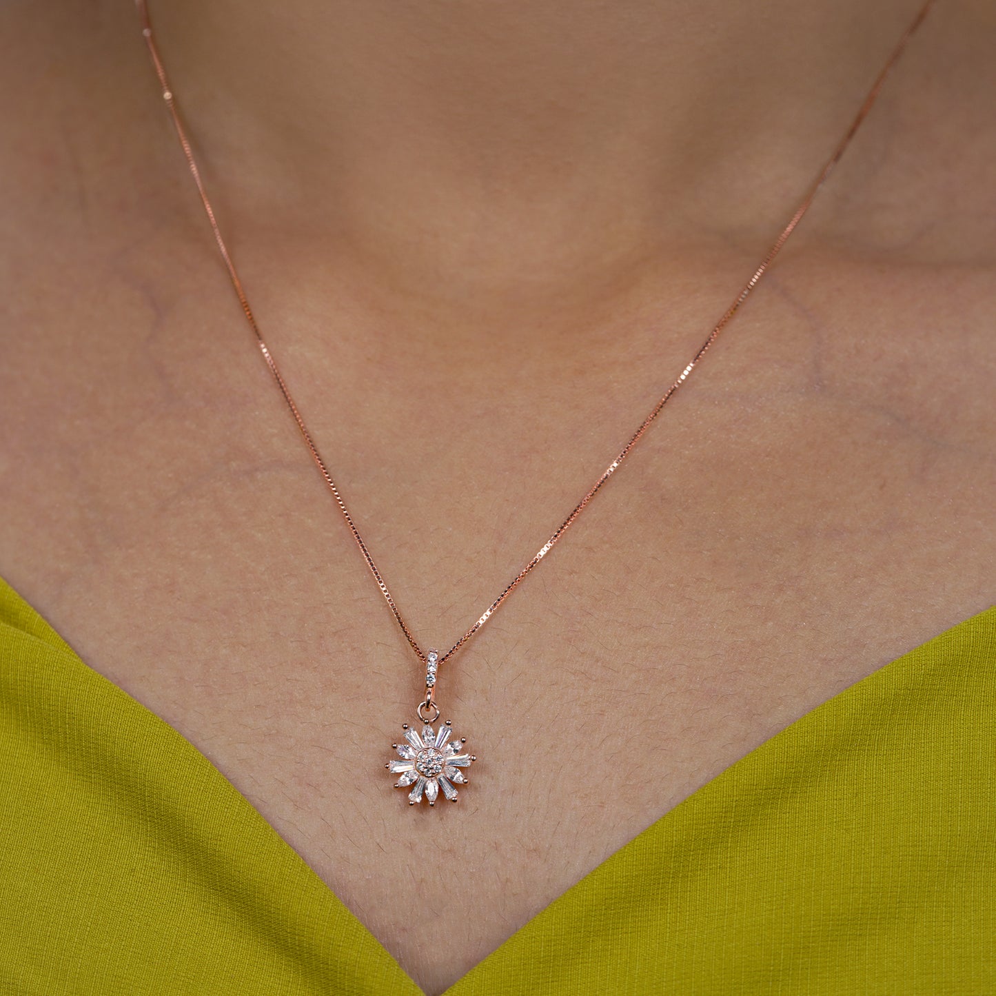 Celestara Radiant Star Pendant Necklace