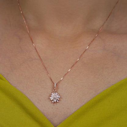 Celestara Radiant Star Pendant Necklace