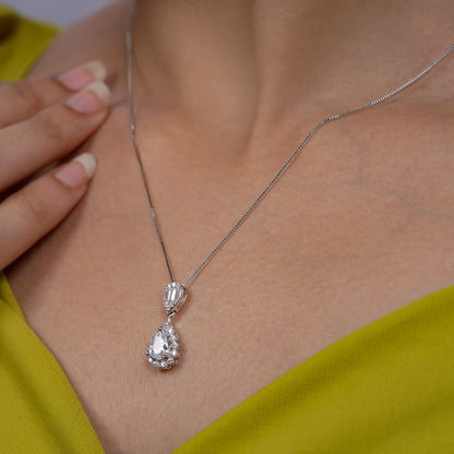 Regal Teardrop Elegance Necklace
