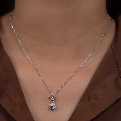 Celestia Bloom Drop Necklace