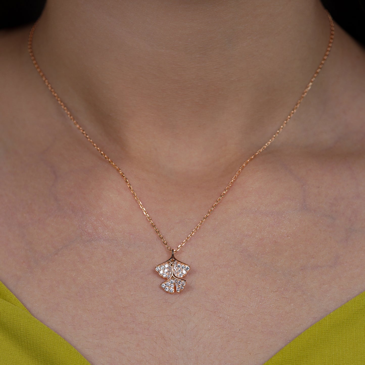 Ginkgo Grace Necklace