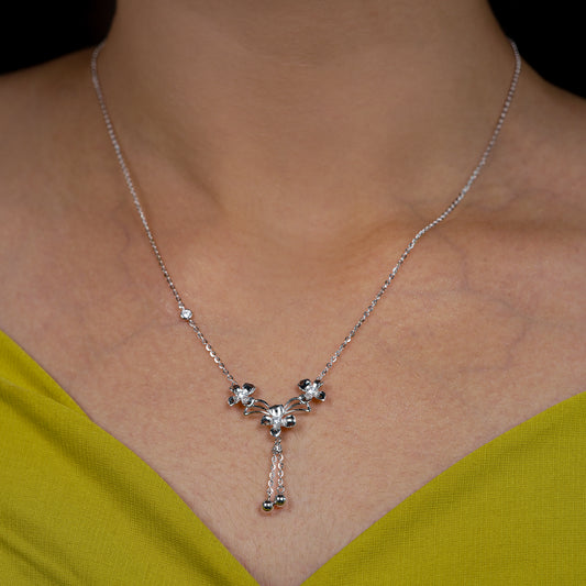 Elora Blossom Cascade Necklace