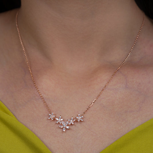 Bloomlight Cluster Necklace