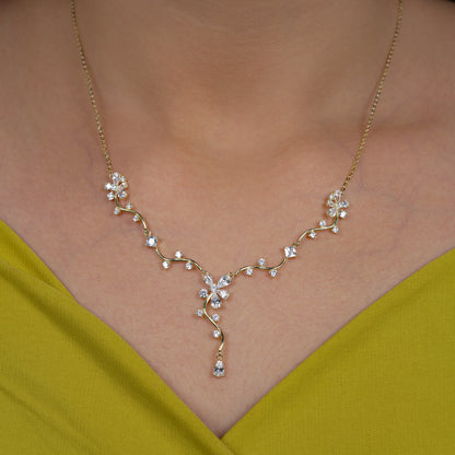Blossom Vine Necklace