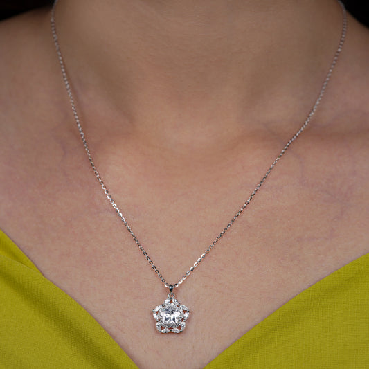 Radiant Crown Necklace