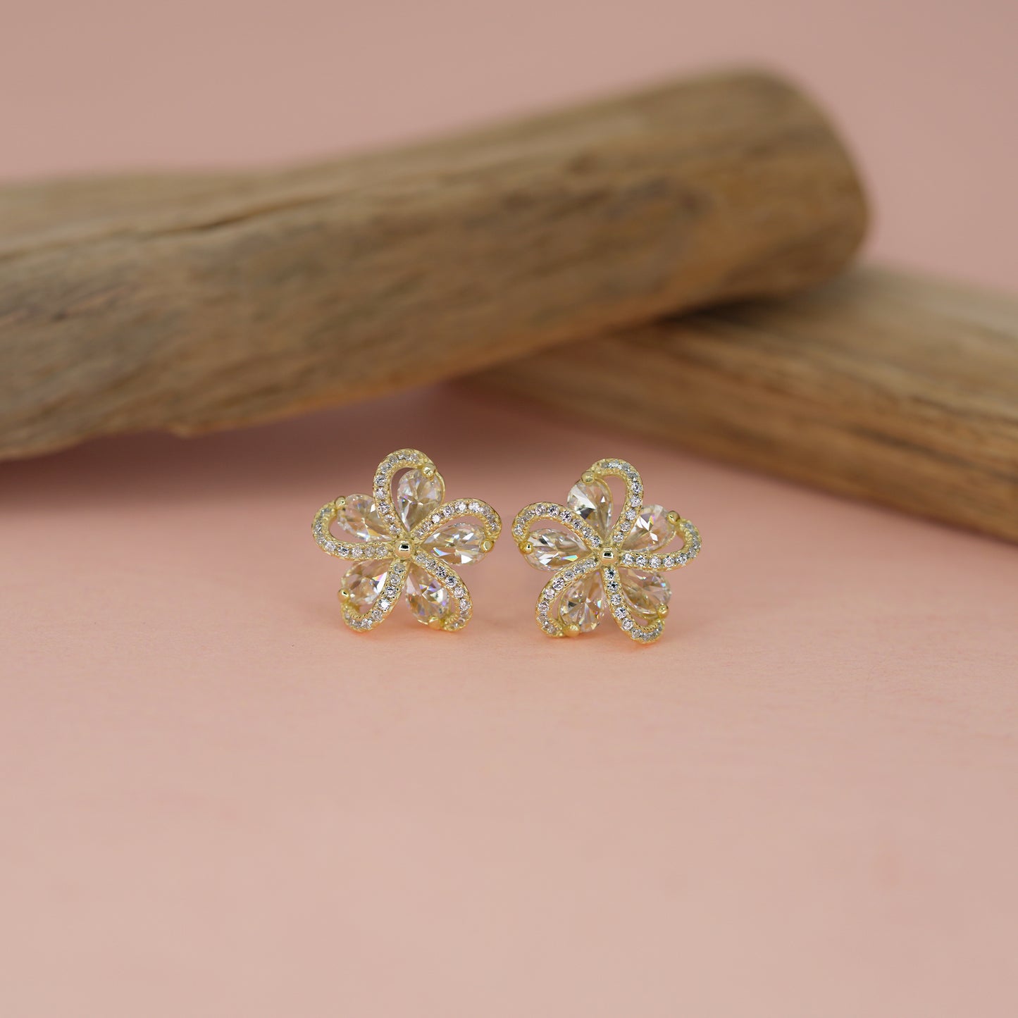 Bloom Grace Floral Stud Earrings