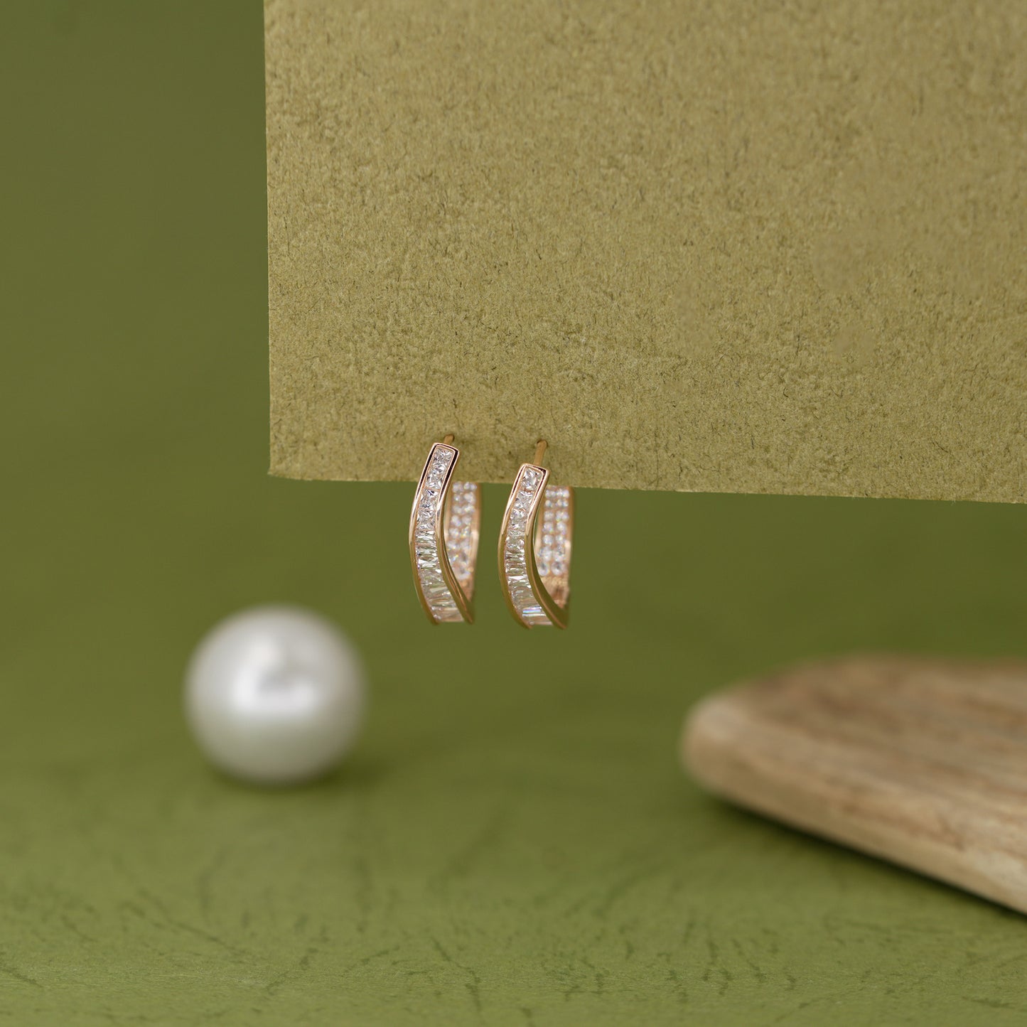Sleek Sparkle Everyday Hoops