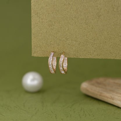 Sleek Sparkle Everyday Hoops