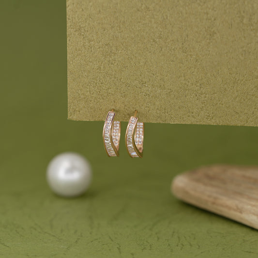 Sleek Sparkle Everyday Hoops