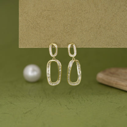 Aura Loop Statement Earrings