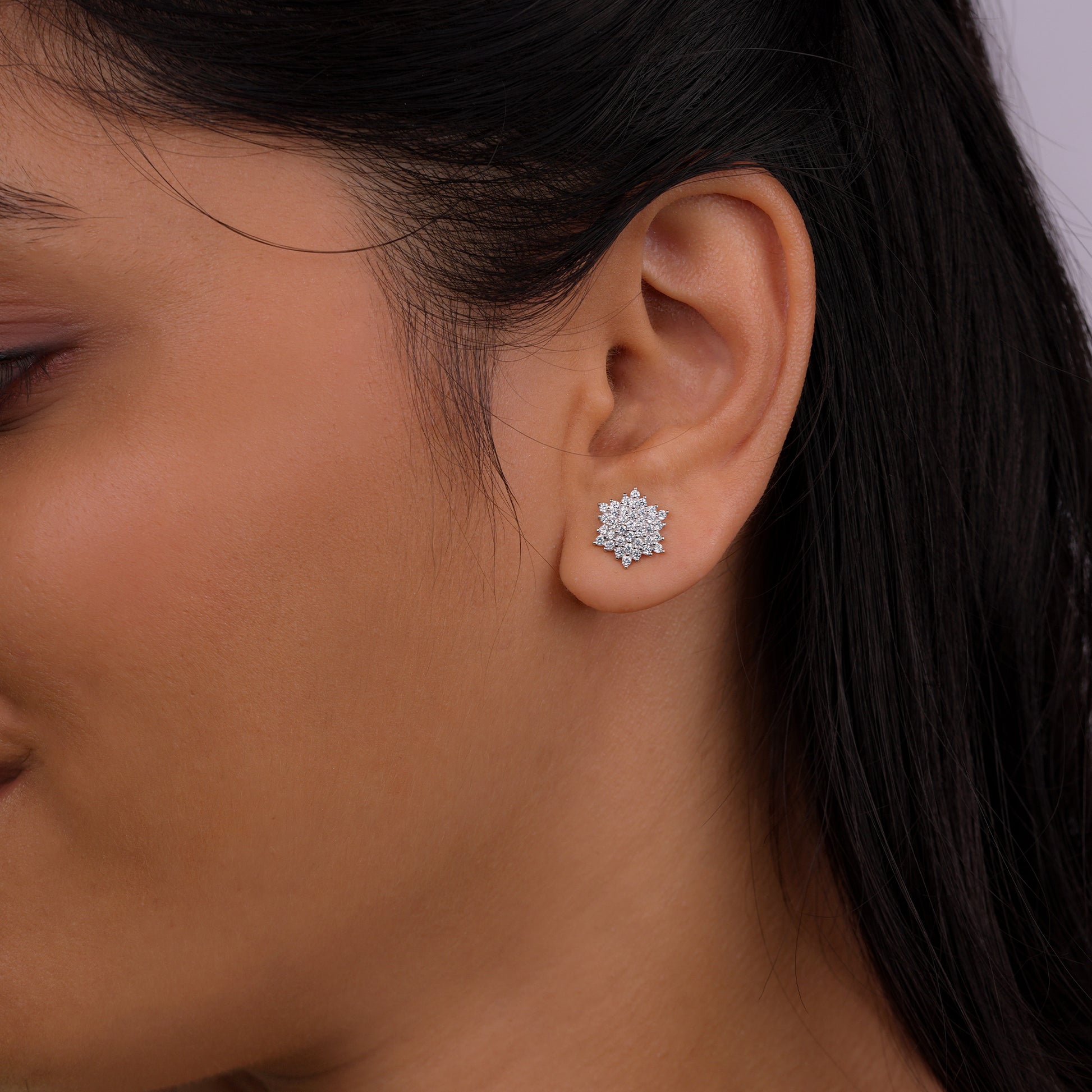 Buy Celestial Sparkle Starburst Stud Earrings