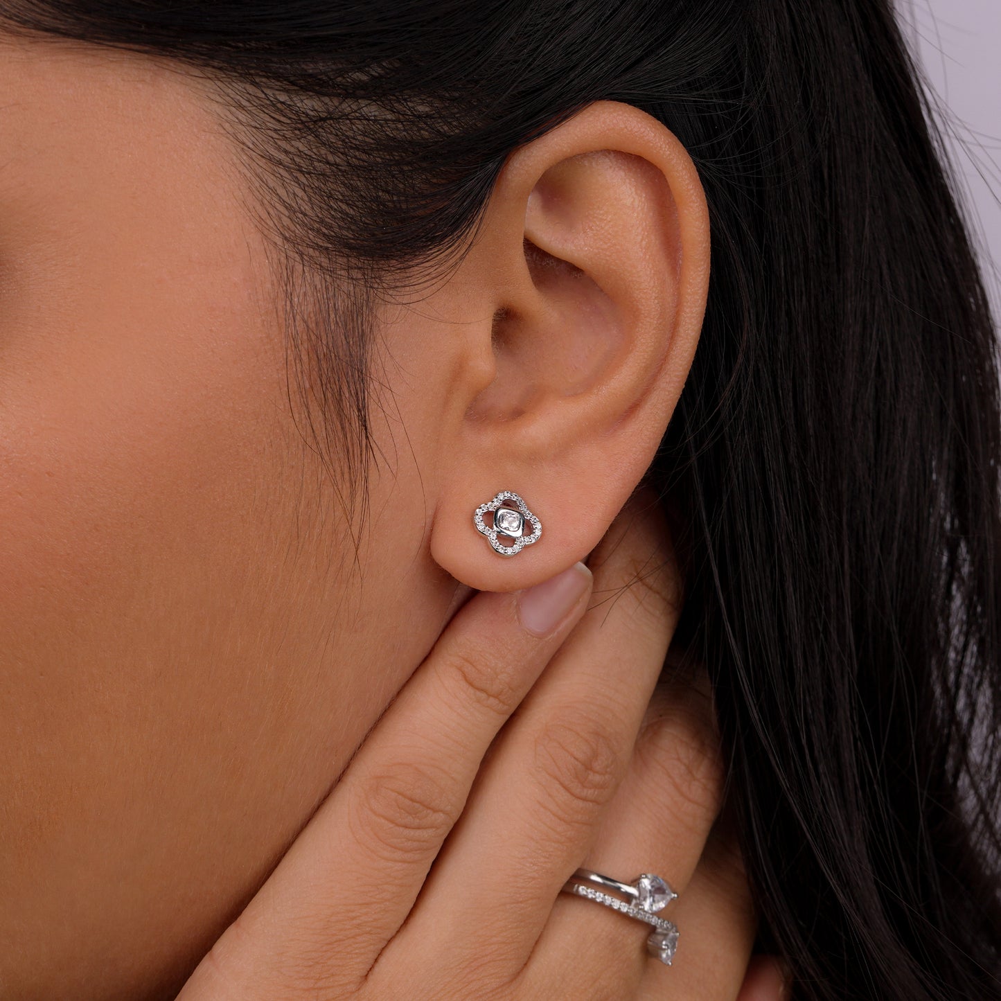 Twilight Halo Sparkle Earrings