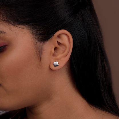 Velvet Square Earrings