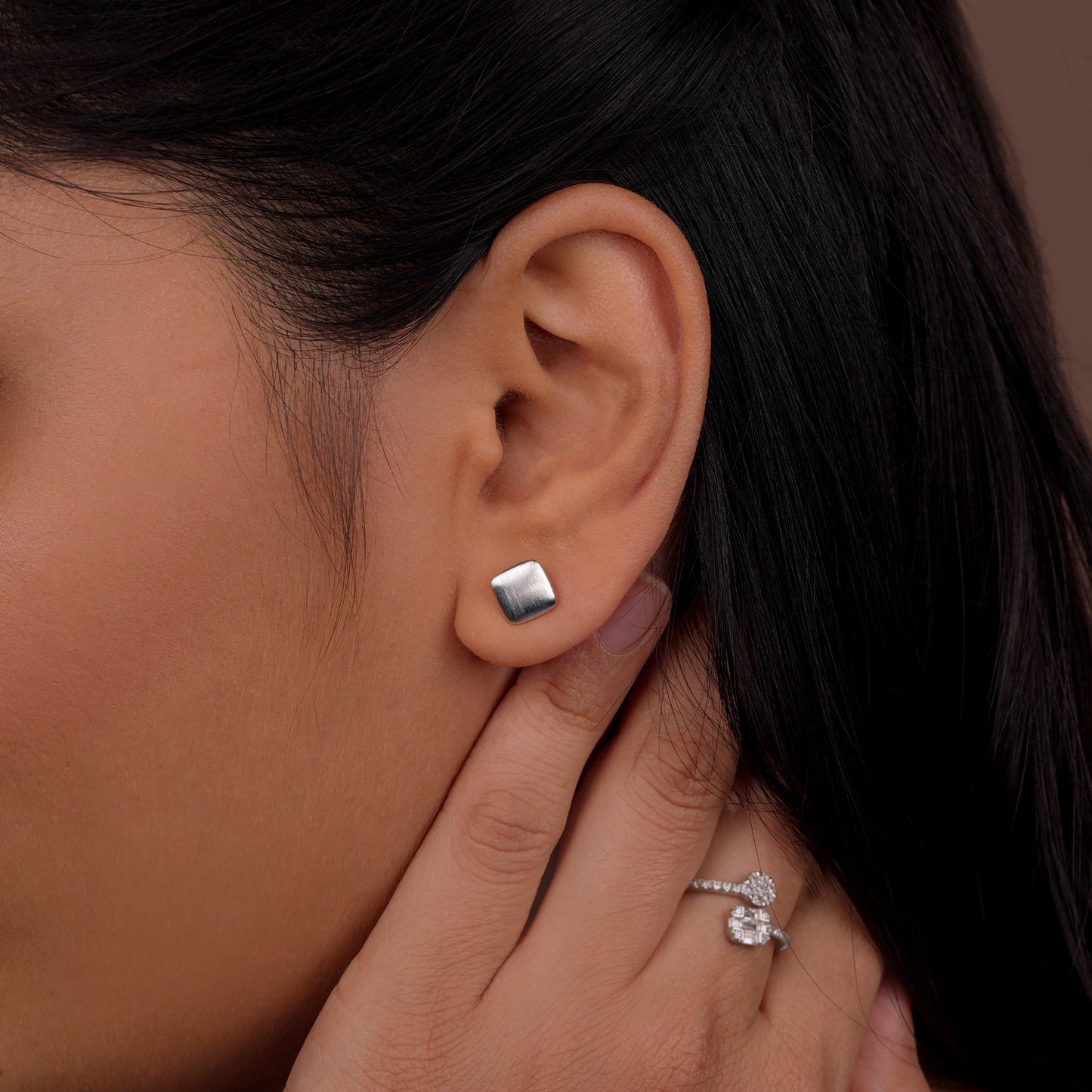 Velvet Square Earrings