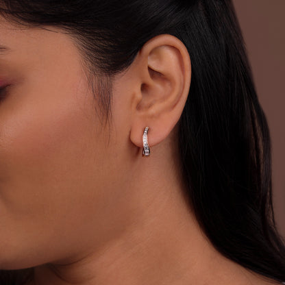 Sleek Sparkle Everyday Hoops