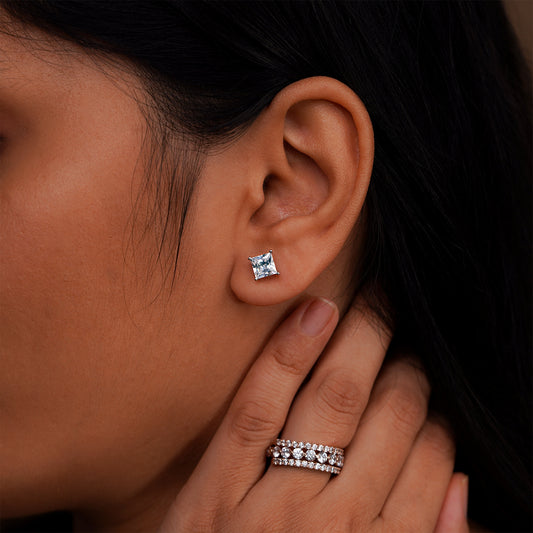 RegalSquare Radiant Stud Earrings