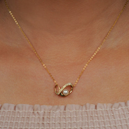 Eternal Harmony Infinity Pendant Necklace